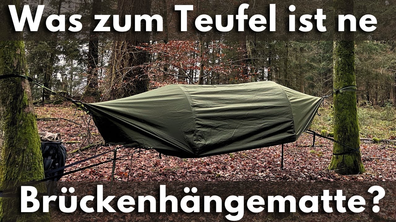 Du kannst nicht in der Hängematte schlafen, weil du Seitenschläfer bist? Ich hab die Lösung!