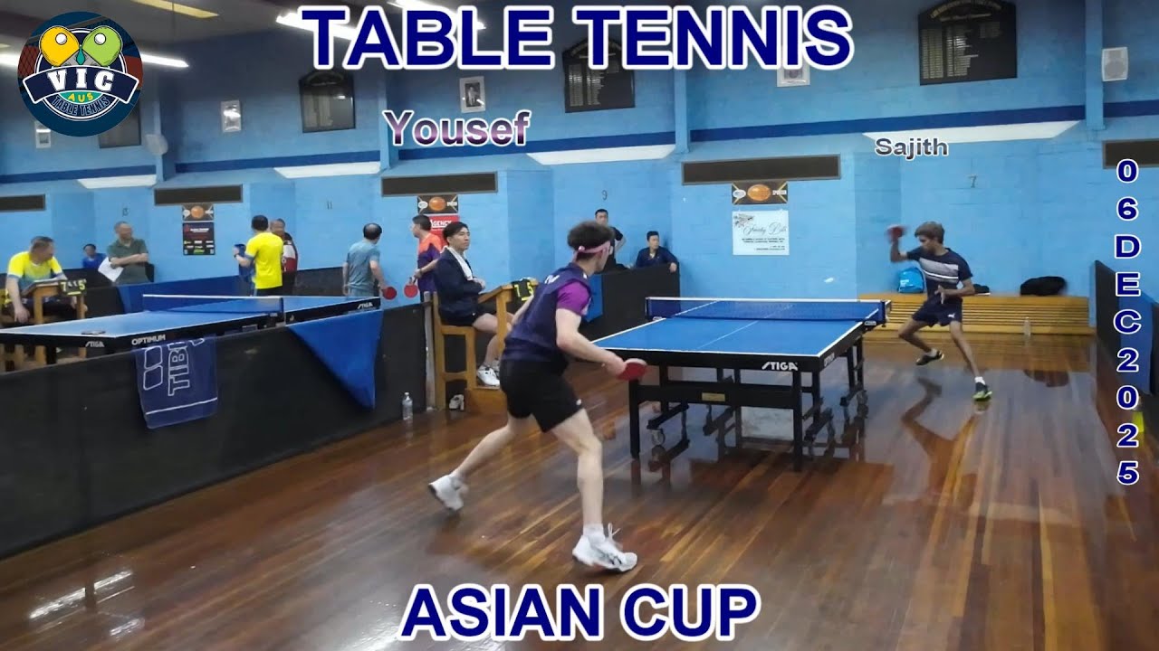Yousef Hassan (1975) vs Sajith Silva (1907) 🏓 Highlights 🏓 2025 Table Tennis - Asian Cup