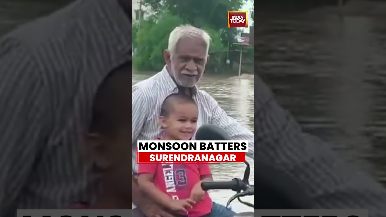 Gujarat Rains: Several Villages Flooded In Surendranagar After Heavy Downpour | Monsoon