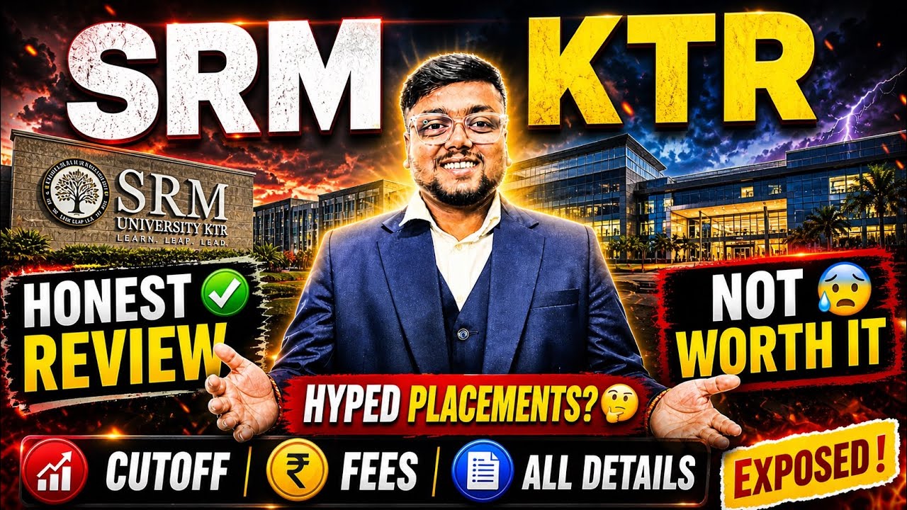 SRMJEEE Result 2026 out 🤯 | SRM University Review🤬 [2026] | Worth in 2026?|Cutoff, Placement, Sports