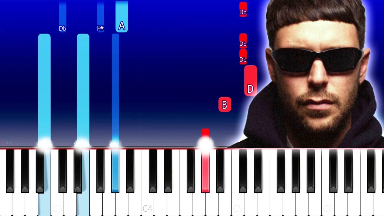 Gazzelle - Tutto Qui (Piano Tutorial)