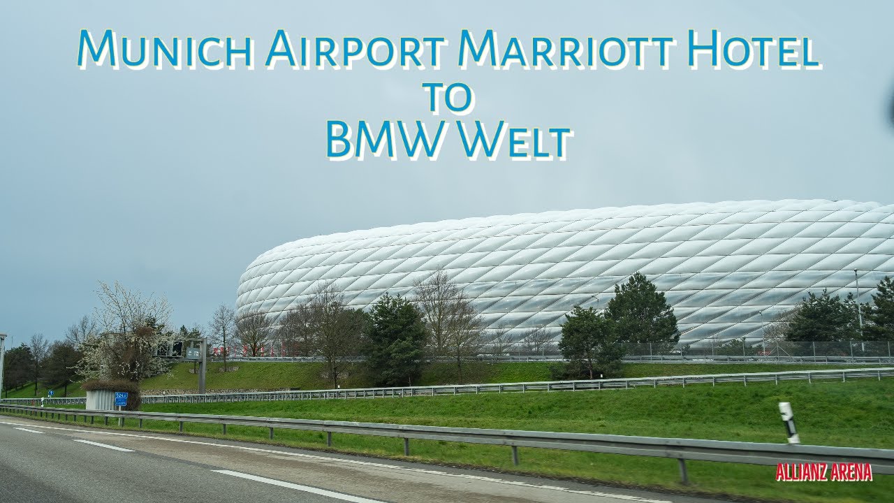 [4K Europe Drive] Munich Airport Marriott Hotel to BMW Welt
