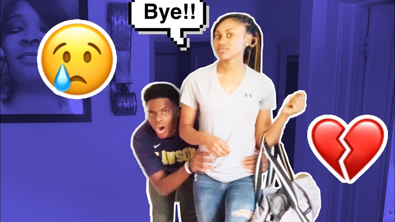 IM LEAVING YOU PRANK ON BOYFRIEND!! **GETS INTENSE**