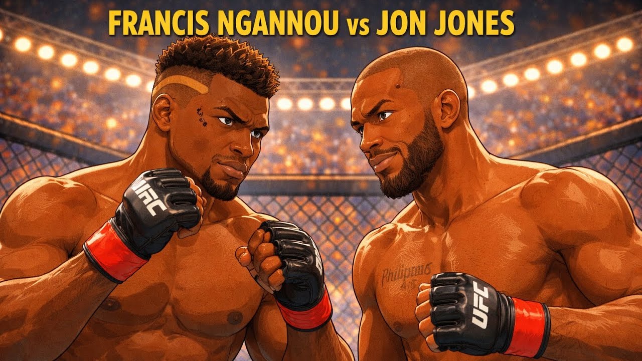 FRANCIS NGANNOU VS JON JONES 