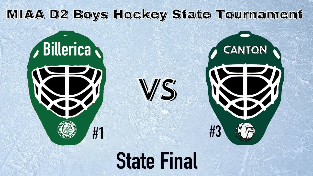 Canton Boys Varsity Hockey Final vs. Billerica at TD Garden 3/16/25