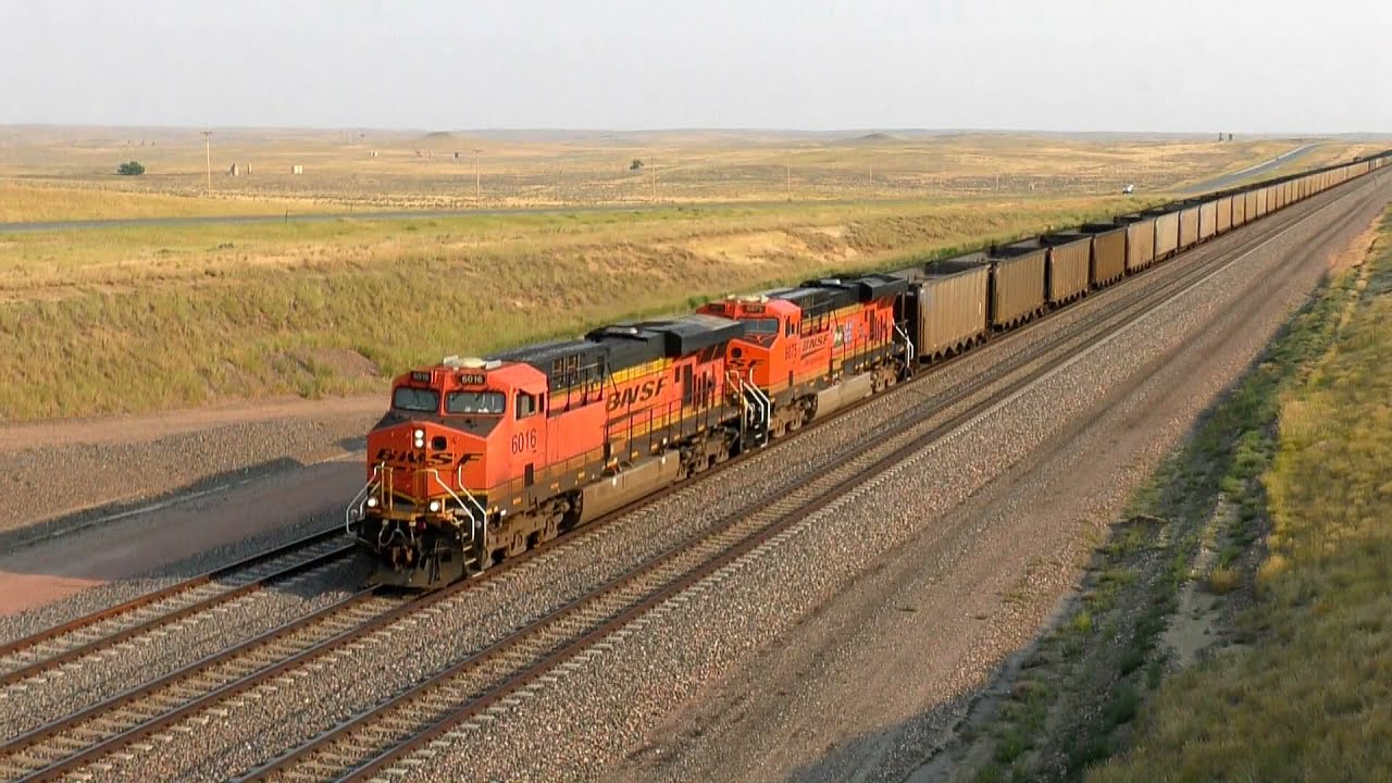 Trains of Wyoming's Powder River Basin--BNSF Orin Sub