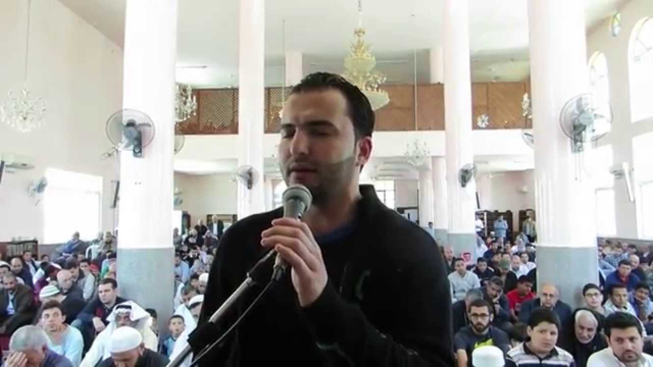 أذان خطبة الجمعة على مقام البيات بصوت المنشد محمد قلعه جي 11-4-2014م