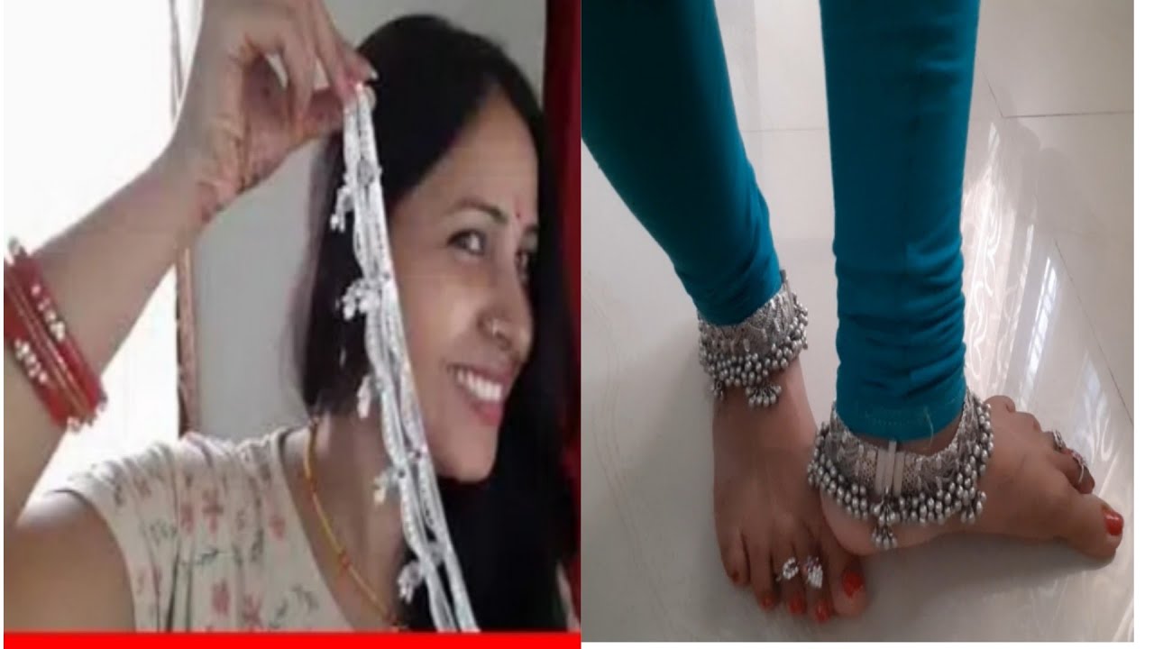 Sound of Ghungroo Silver anklet / Payal..Simplewoman vlogs