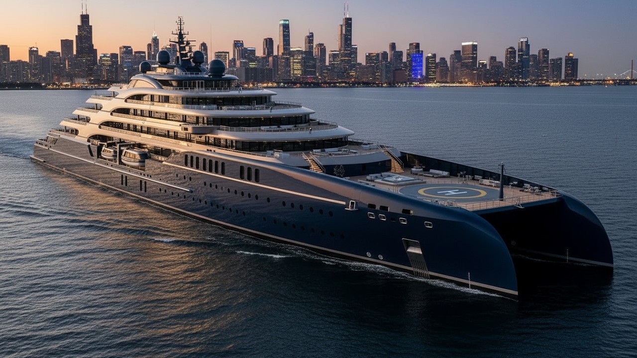 A Floating Palace With Two Bows — The Deep Navy Pearl | Velvet Empire 👑👑💸