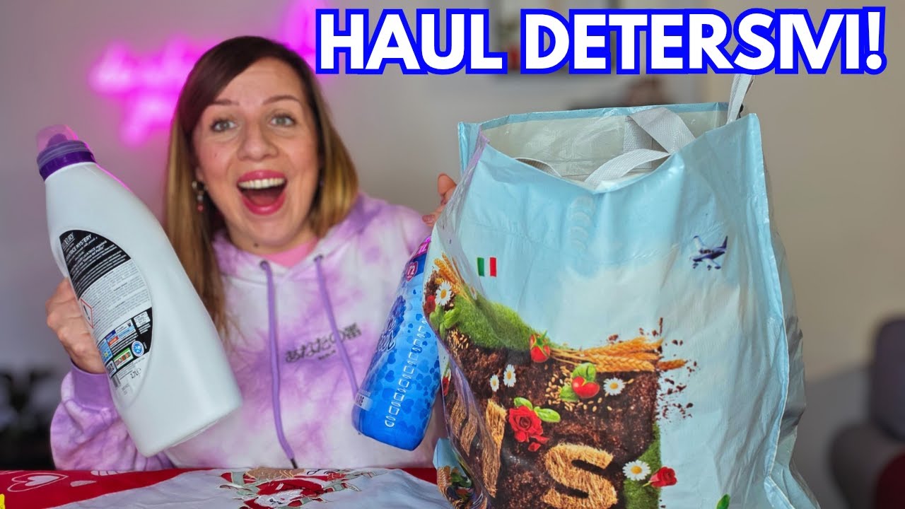 IL MIO SUPER HAUL DI DETERSIVI E COSE PER CASA! 🤩&hearts;️