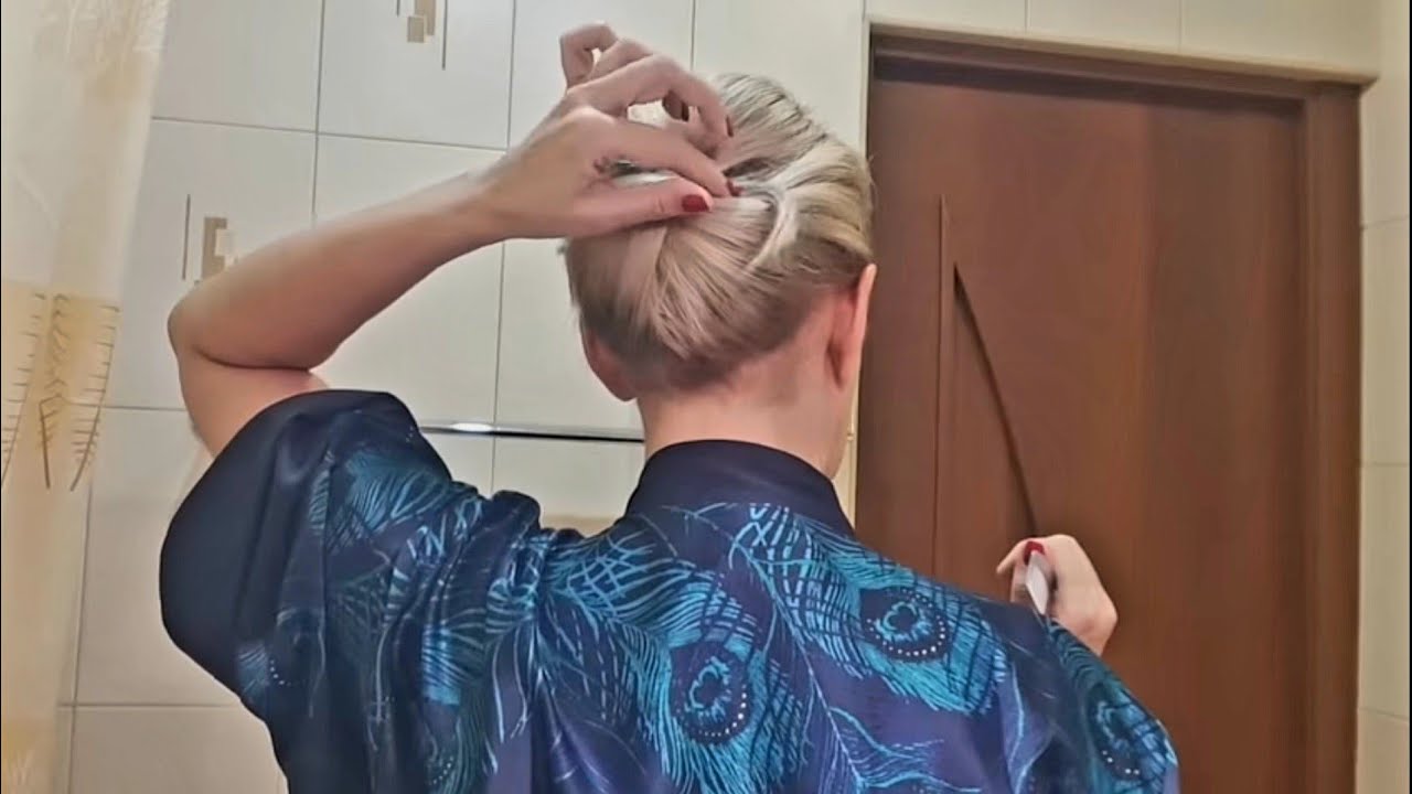 Вечерняя прическа для тонких волос. Самой себе. Укладка для тонких волос Таша Муляр