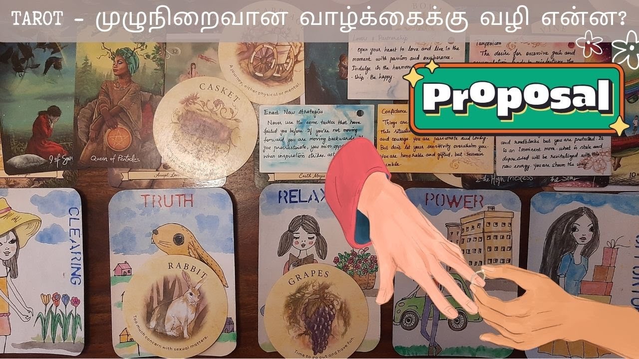 TAROT - தேவதையே முழுநிறைவான வாழ்க்கைக்கு வழி என்ன? - பிரபஞ்சம் சொல்லவிரும்பும் 5 அறிவுரை என்ன?