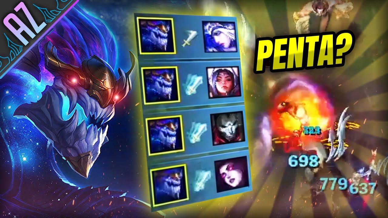 AURELION SOL - PENTAKILL AL PRIMO GAME?! - AZ PENTAKILL CHALLENGE