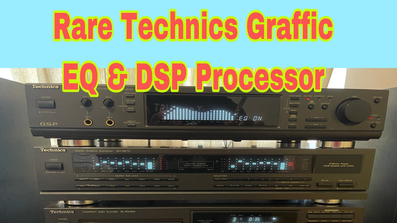 Rare Technics Graffic Eq & Technics DSP