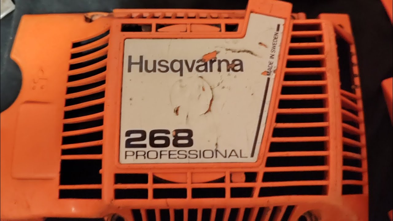 Husqvarna 268 servis od fanúšika 👌☺️💪rozobratie a zhodnotenie stavu part 1#