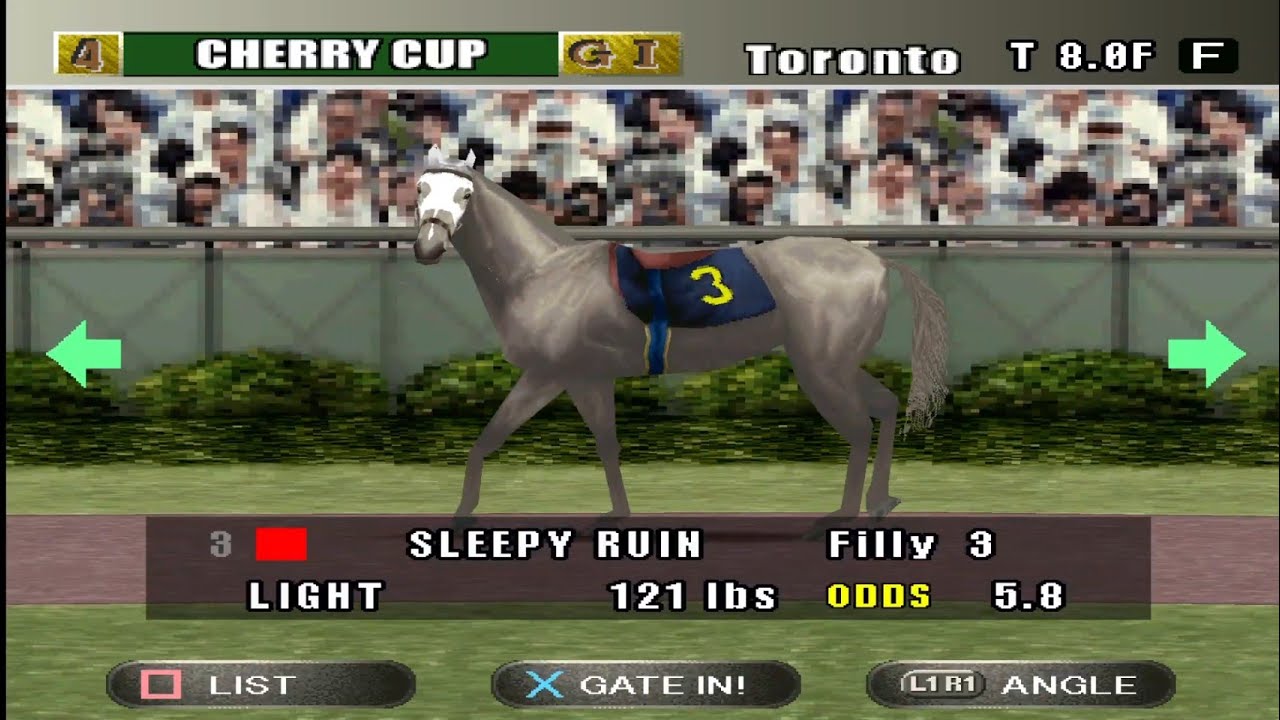 Gallop Racer 1999 Ep 8 ギャロップレーサー 3 Cherry Cup