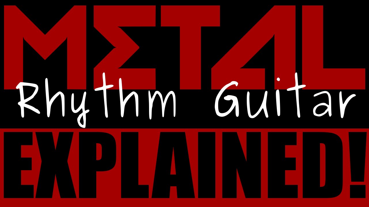 Metal Rhythm Guitar Lesson
