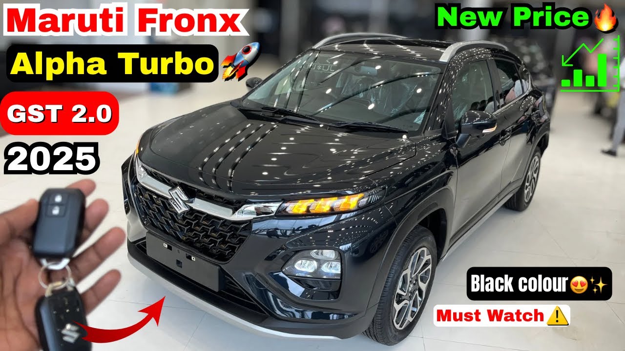 Unbeatable Power 🚀 With Luxury 🔥 | Maruti Suzuki Fronx Alpha 1.0 Turbo 2025