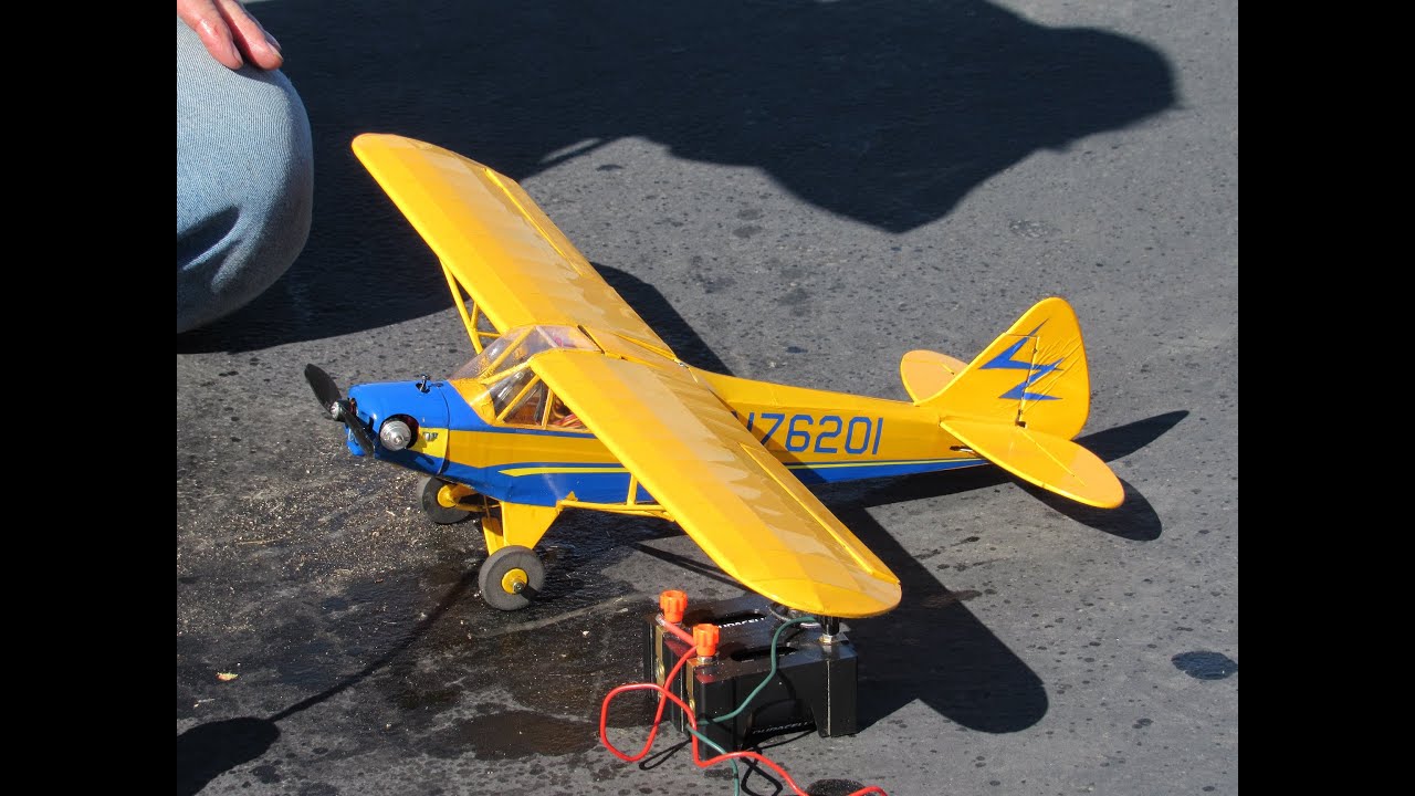 Guillows R/C Super Cub w/ Cox .020 Pee Wee Engine