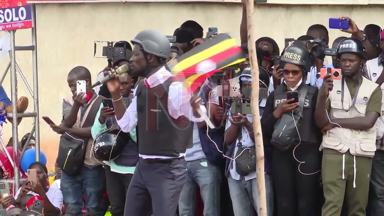 NUP candidate faces off with security forces in Rubaga