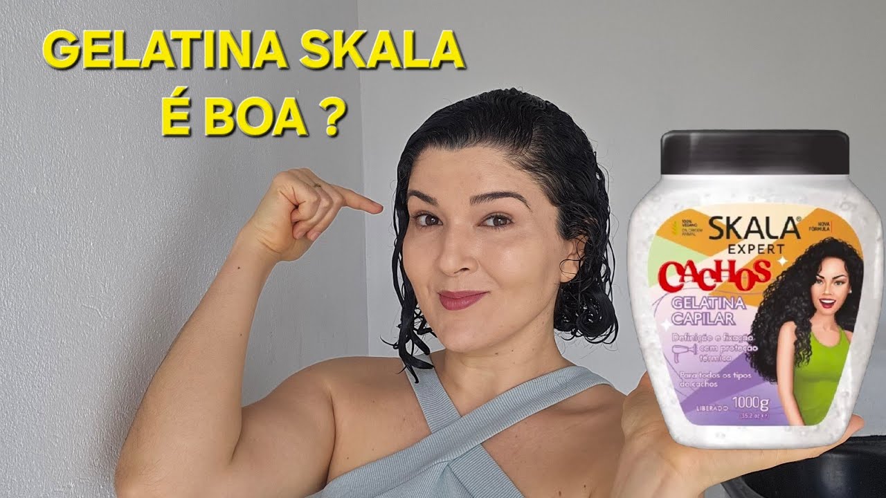 GELATINA CAPILAR DA SKALA POTÃO DE 1 KG 😲