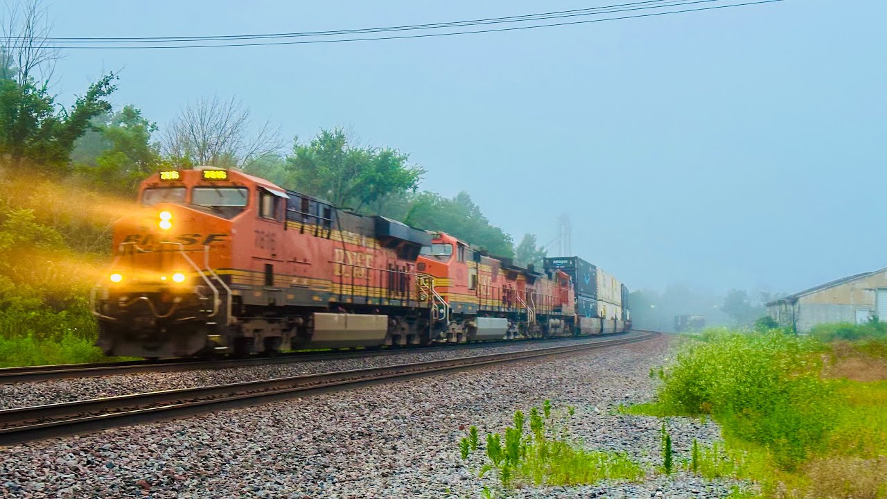 Railfanning La Plata, MO On June 26 & 28, 2025