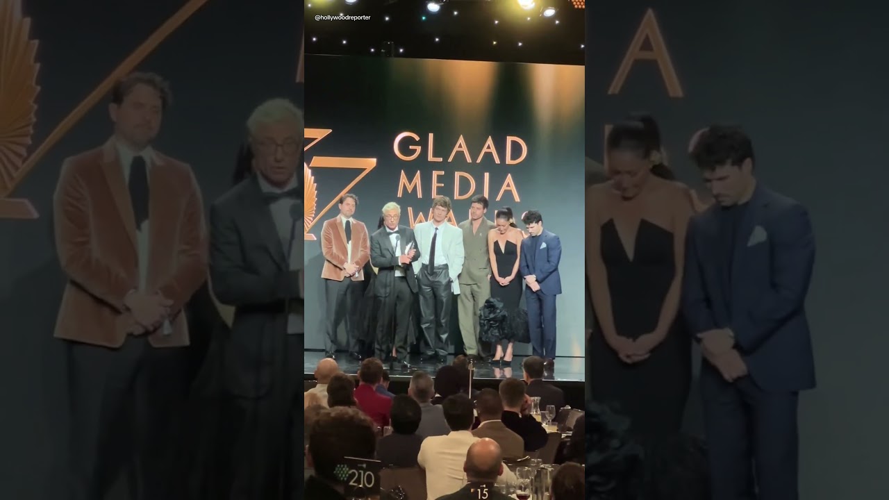 WINNERS 🏆💖 GLAAD Awards #HeatedRivalry #connorstorrie #HudsonWilliams #shanehollander #ilyarozanov