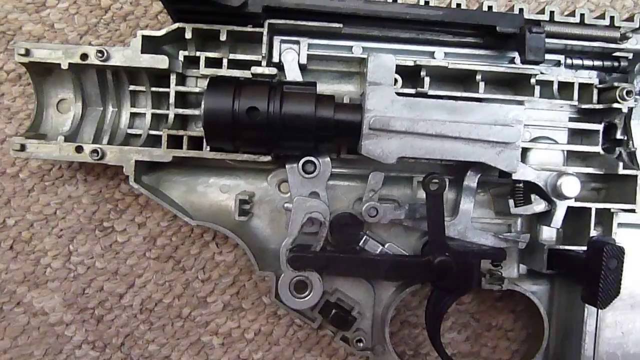INSIDE THE SIG SAUER MCX  CO2 AIR RIFLE PART 1