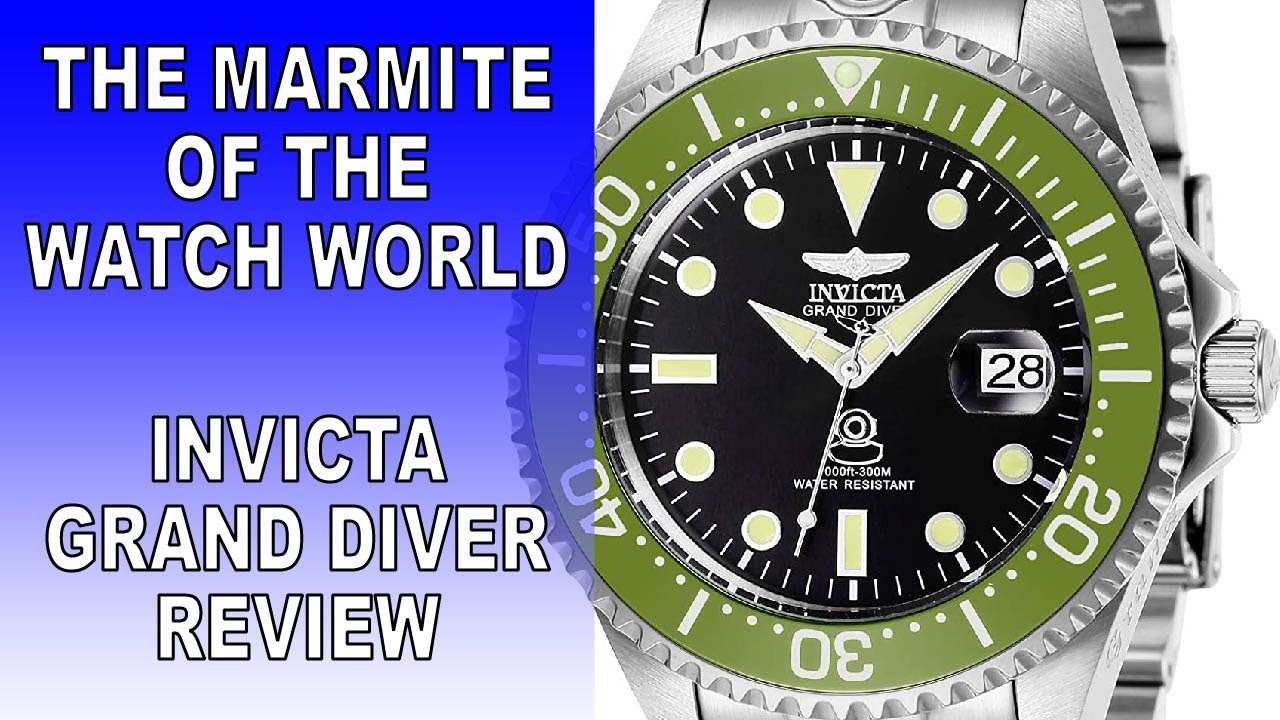 The Marmite Of The Watch World - Invicta Grand Diver Review