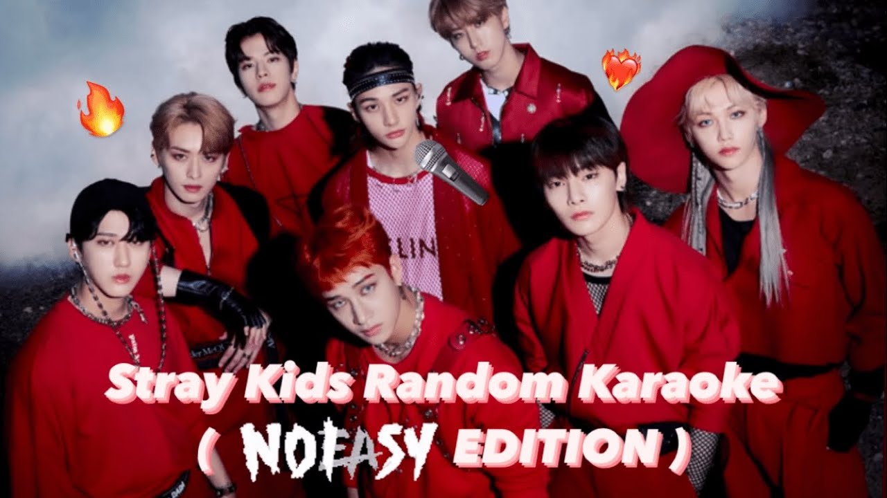 Stray Kids Random Karaoke Challenge (NOEASY Edition) | with lyrics