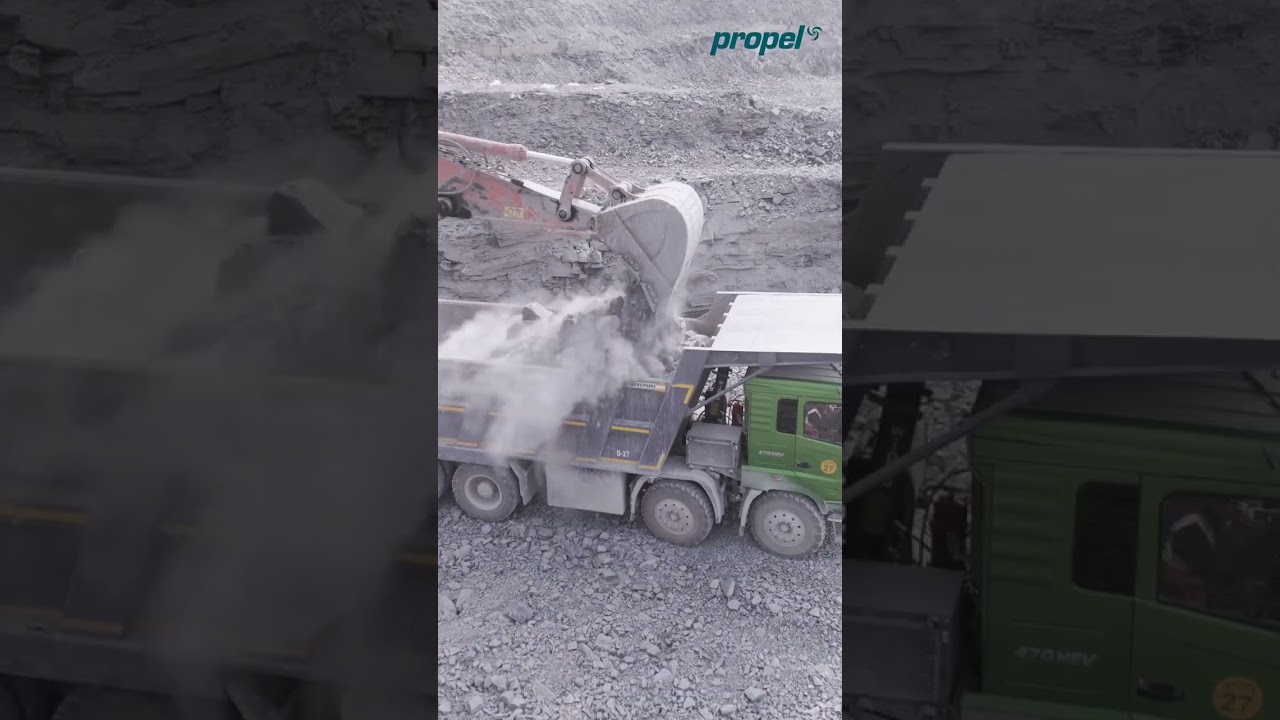 𝐏𝐫𝐨𝐩𝐞𝐥 𝐄𝐕 𝐓𝐫𝐮𝐜𝐤𝐬  470HEV in Action!Experience the future of green mobility with Propel