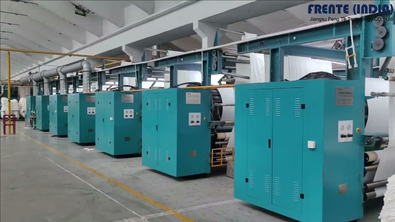 Frente Raising Machine | Frente India. #machine #frente #raisingmachine #textile