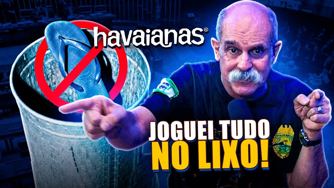 SGT FAHUR RESPONDE HAVAIANAS ''AGORA SÓ USO MORMAII