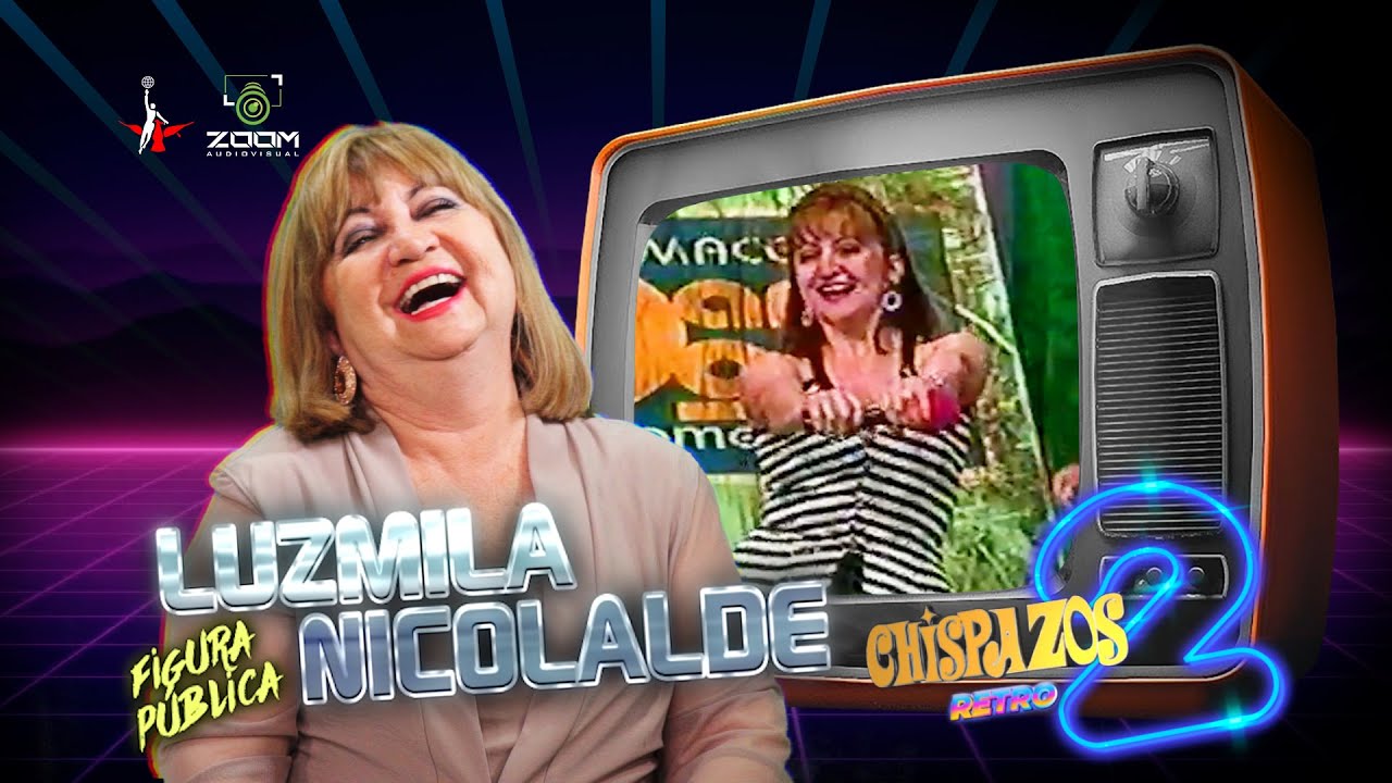 Chispazos Retro 2.5 Luzmila Nicolalde reacciona a videos de distintas epocas