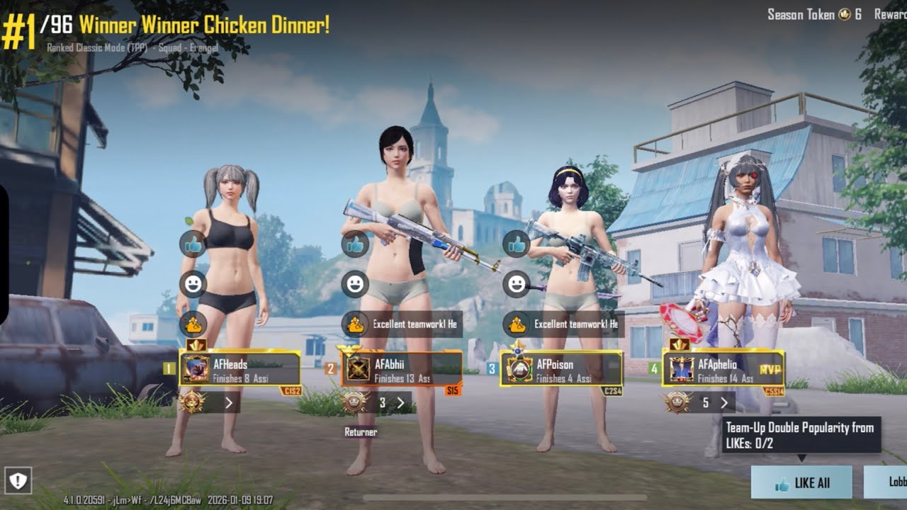 39 FINISHES WWCD IN BGIS 2026 IN-GAME QUALIFIERS 🔥 | TEAM ALLIED FORCE 💙 | APHELIO GAMING 🥷