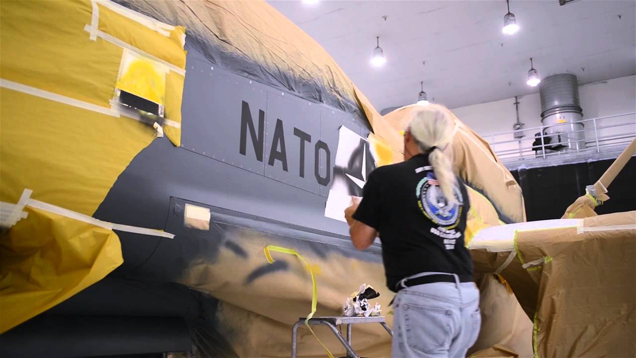 NATO Alliance Ground Surveillance (AGS) First Flight