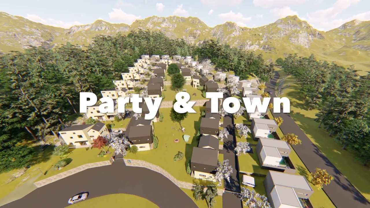 파티앤타운 전체조감도 영상 made by CW Son