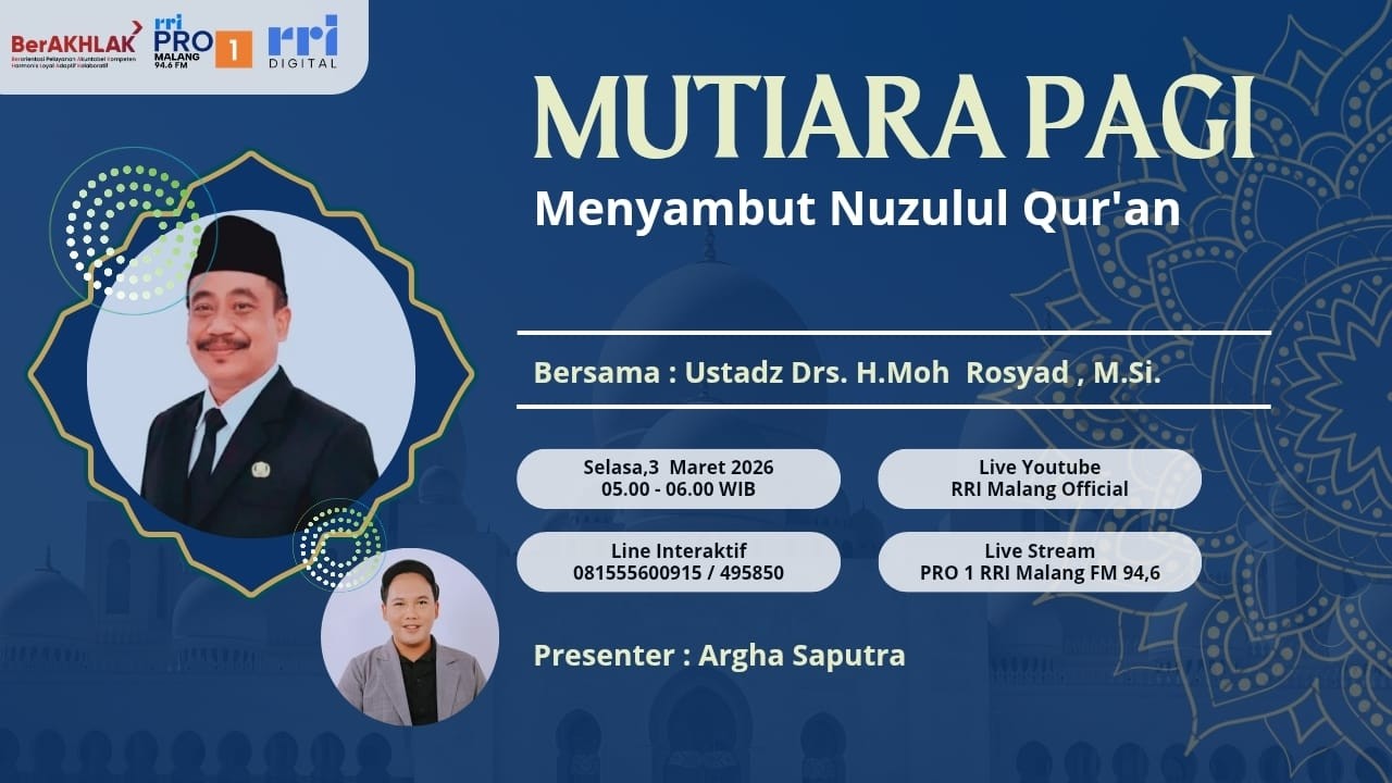 MUTIARA PAGI - Menyambut Nuzulul Qur'an