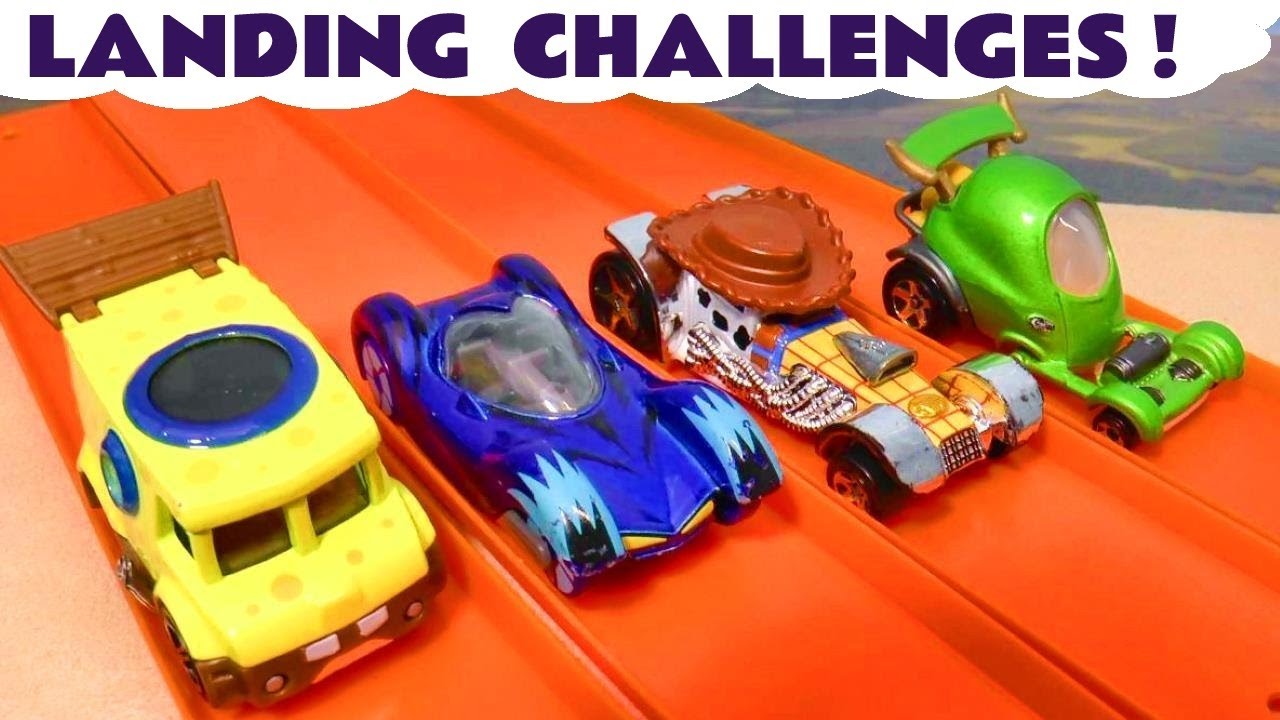 Toy Car Racing Stories - Landing Challenges Cars Stories