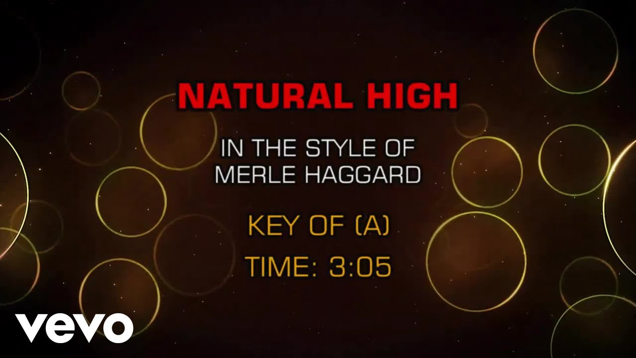 Merle Haggard - Natural High (Karaoke)