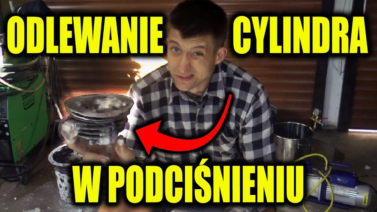 PIERWSZY "ODLEW" CYLINDRA KOMARA SPORTA W PODCIŚNIENIU - CYLINDER 7 🦟#34