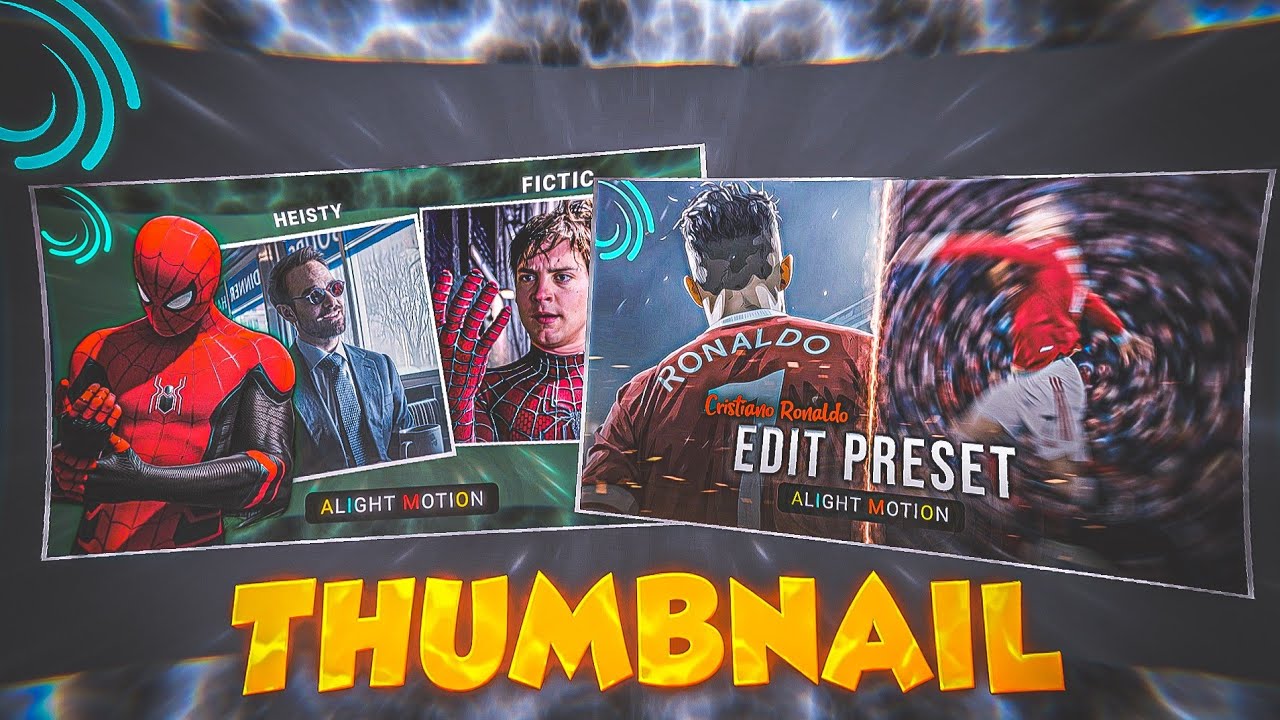 Viral Thumbnail Pack For Beginners 🗿 | Alight Motion Like AE 🔥(+PRESET)