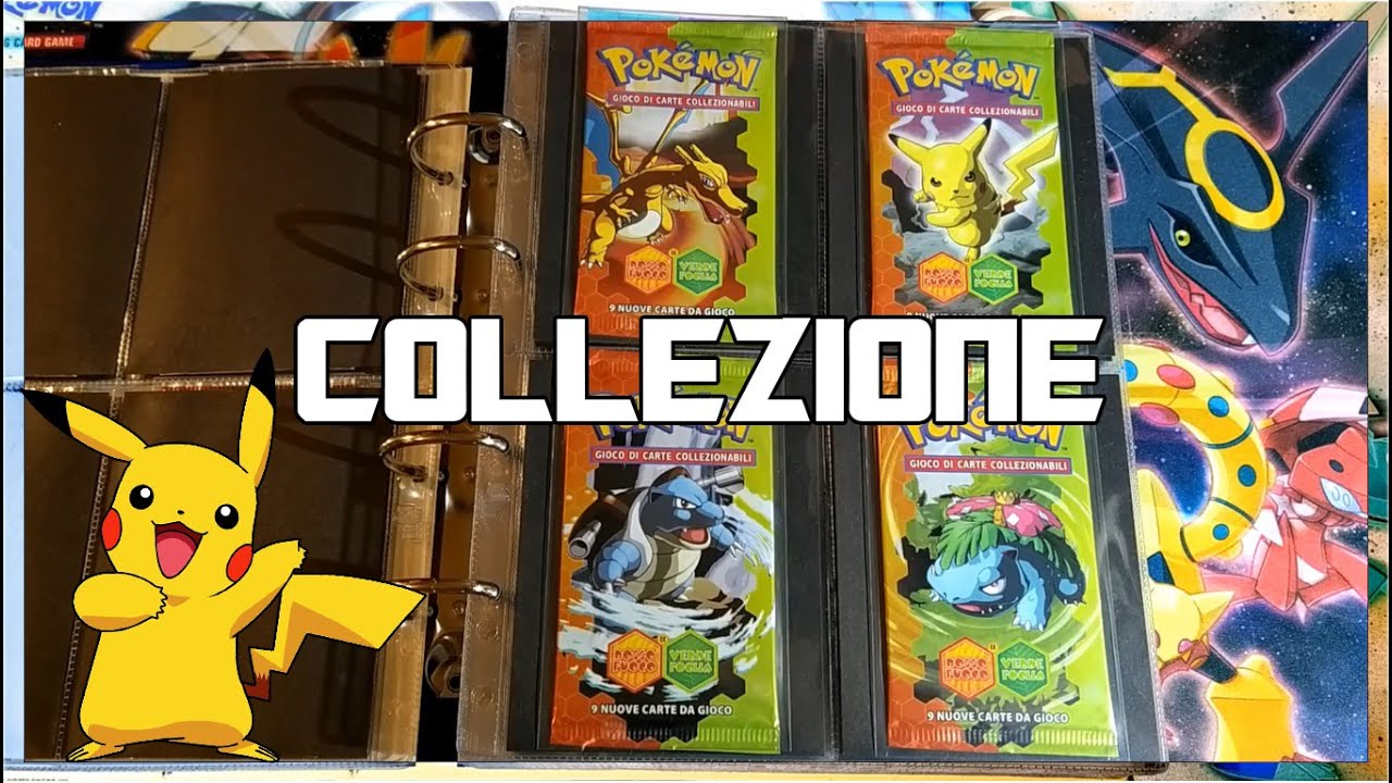 TUTTA LA MIA COLLEZIONE DI PACCHETTI SIGILLATI POKEMON