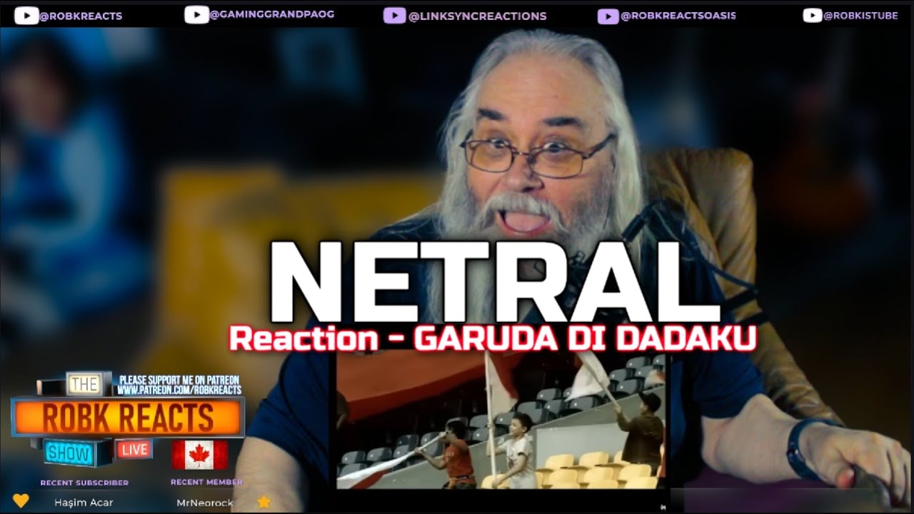 NETRAL Reaction - GARUDA DI DADAKU - First Time Hearing - Requested