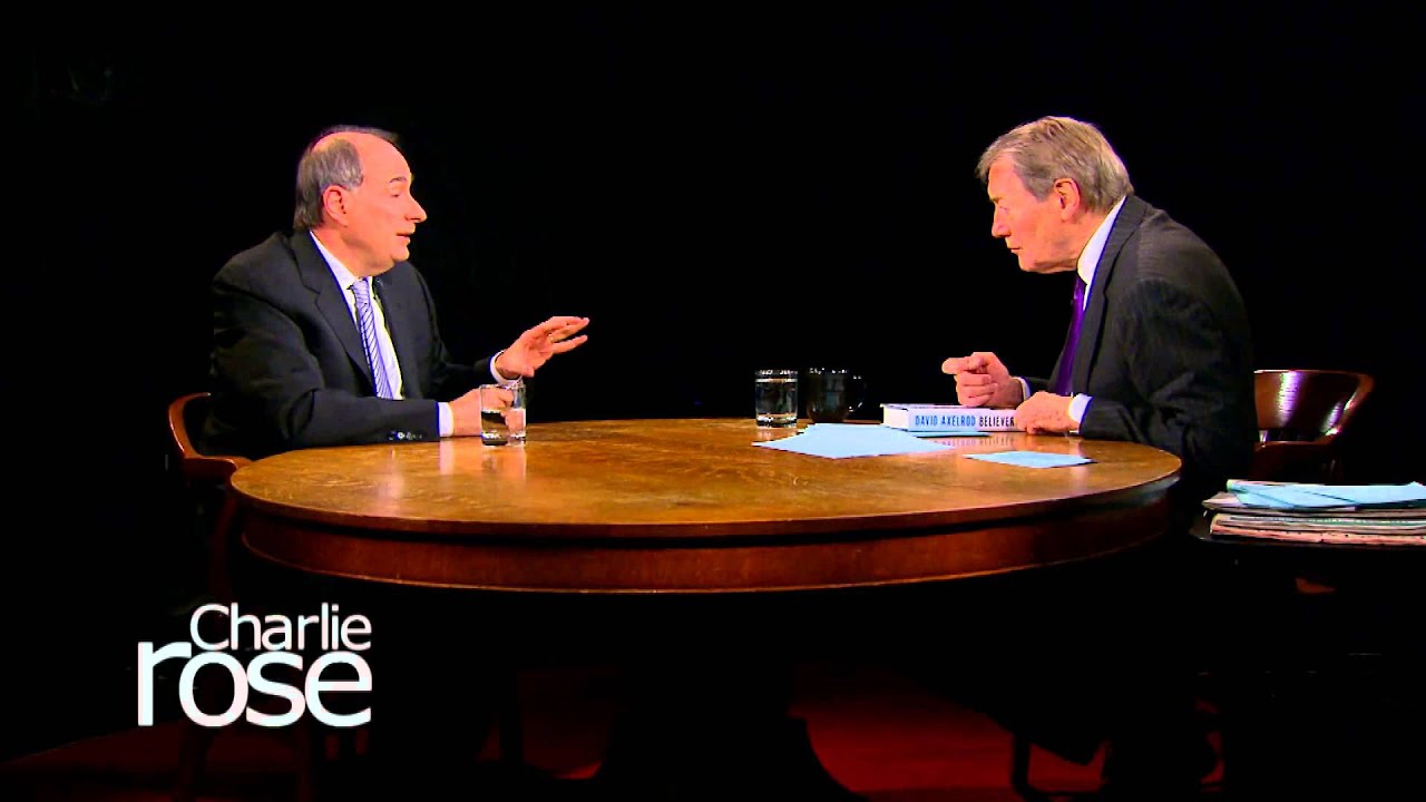 David Axelrod: What Happened When Romney Called Obama (Feb. 16, 2015) | Charlie Rose