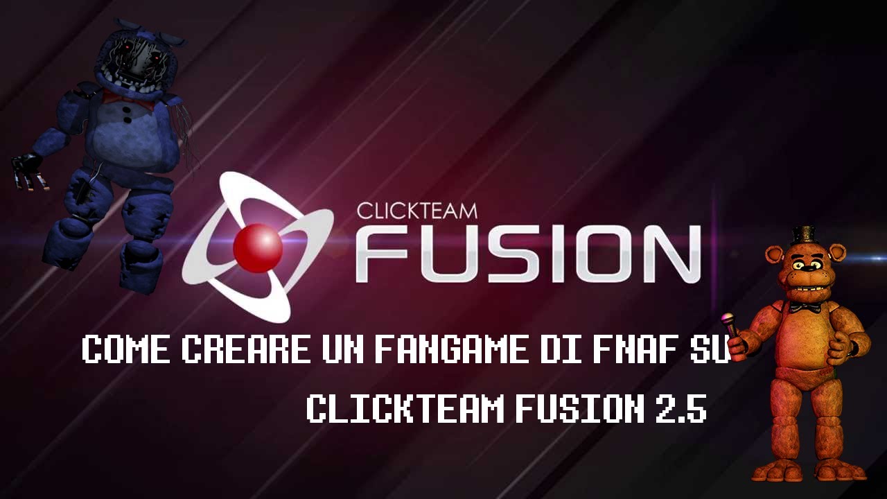 COME CREARE UN FANGAME DI FNAF CON CLICKTEAM FUSION:Le basi per programmare,Schermata di warning