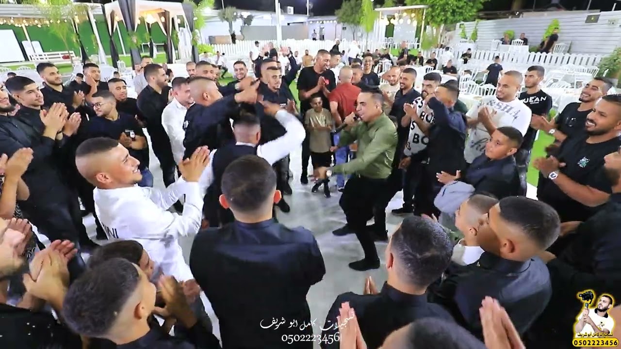 مهرجان الموسم في حفلة العريس أسامه أبو جعفر مع الفنان أيمن كبها