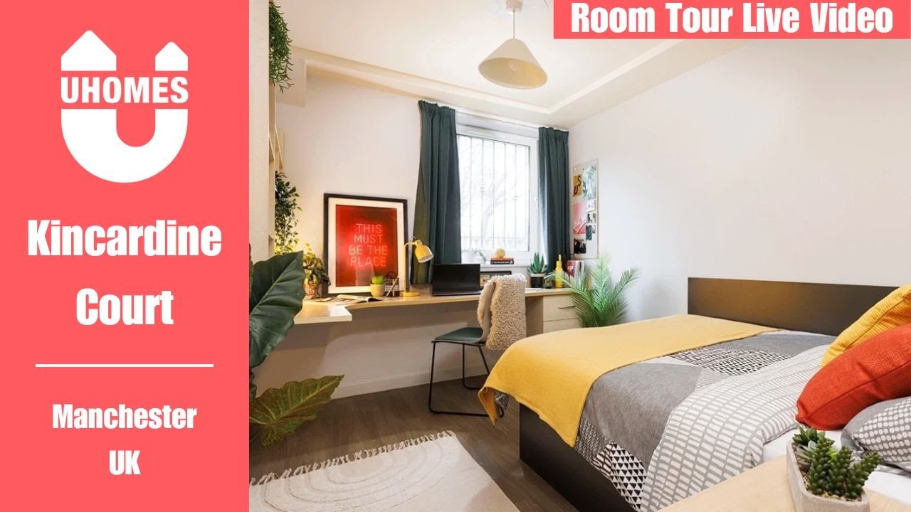 The Modern Student Accommodation In Manchester - Kincardine Court [Room Tour]