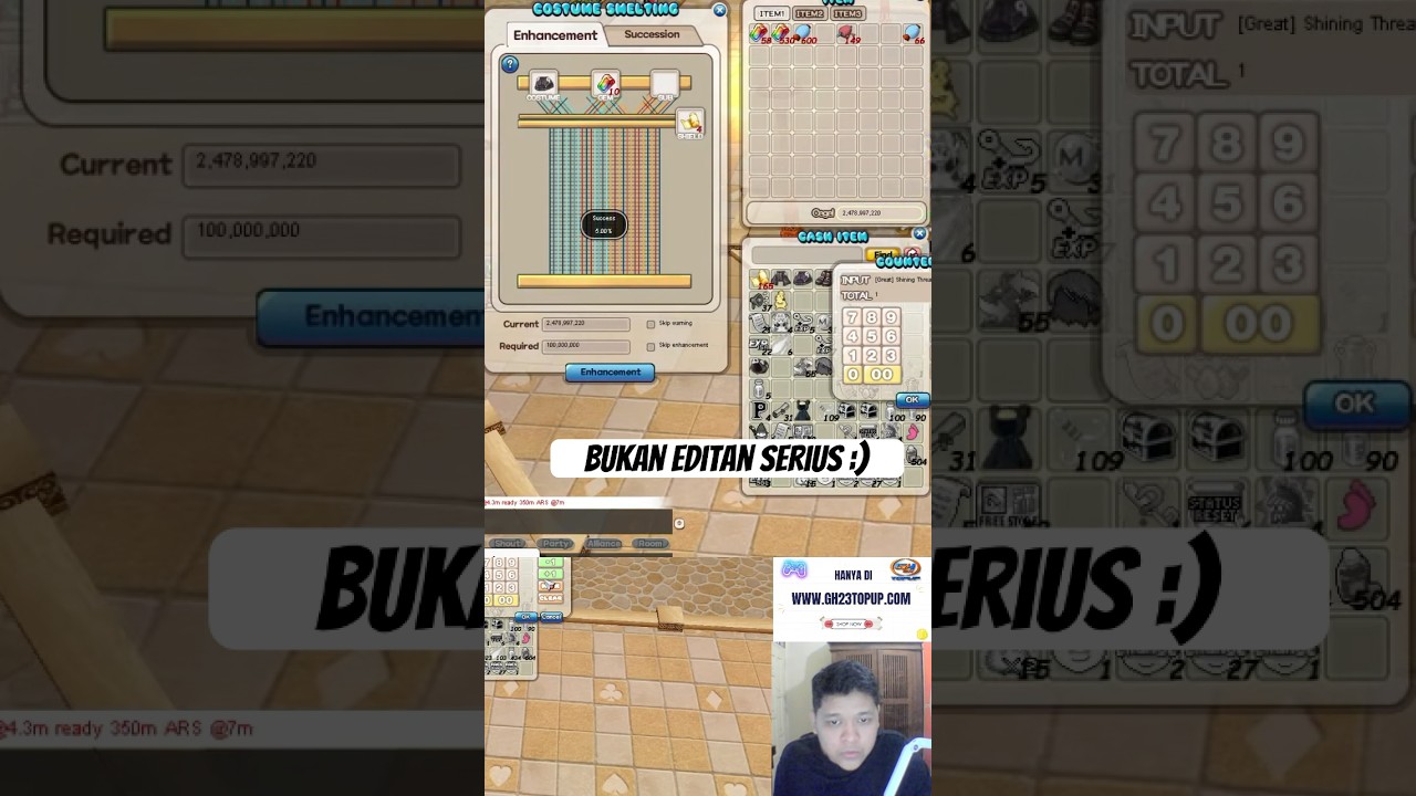 Refine GX ke 12 #gh23topup #sealbod #topupgame