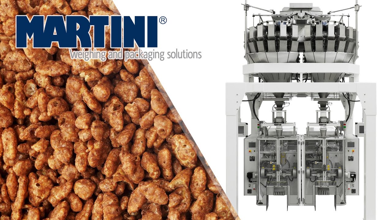 Martini srl - VFFS Twin tube MRM600-D + INFINITY28 multihead weigher